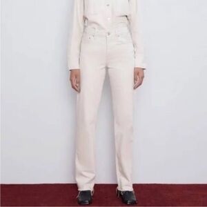 Zara NWT The real Hr straight in artic bleached SIZE 4